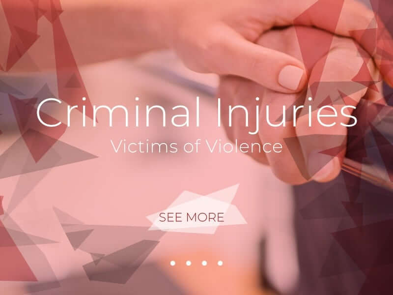 Criminal Injuries Victims of Violence mobile banner