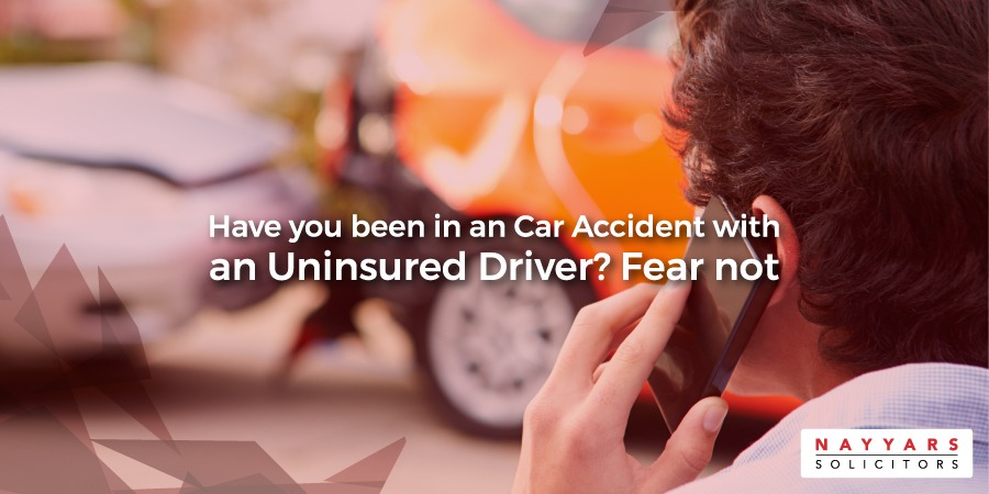 Have you been in a Car Accident with an Uninsured Driver? Fear not