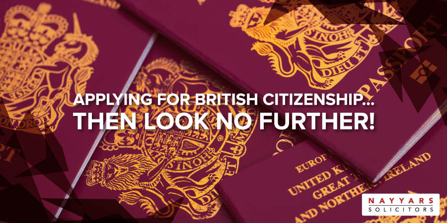 Applying for British Citizenship... then look no future!