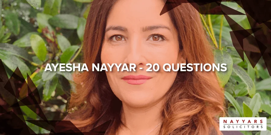 Ayesha Nayyar – 20 Questions