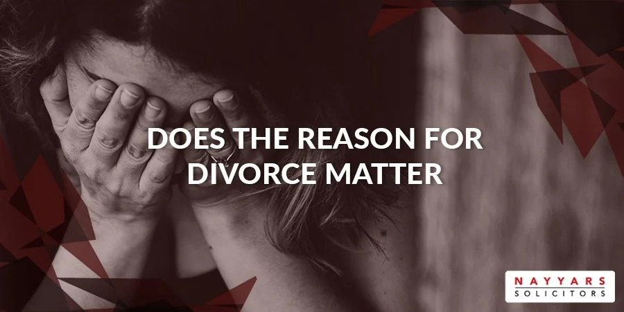 Does the Reason for Divorce Matter?