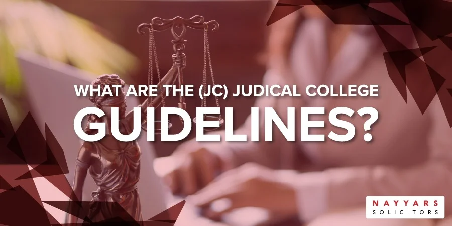 Judicial College Guidelines