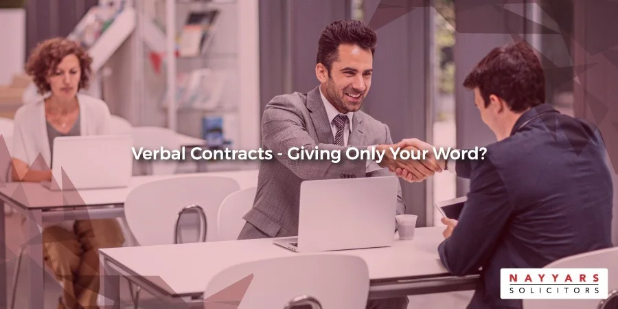 Verbal Contracts