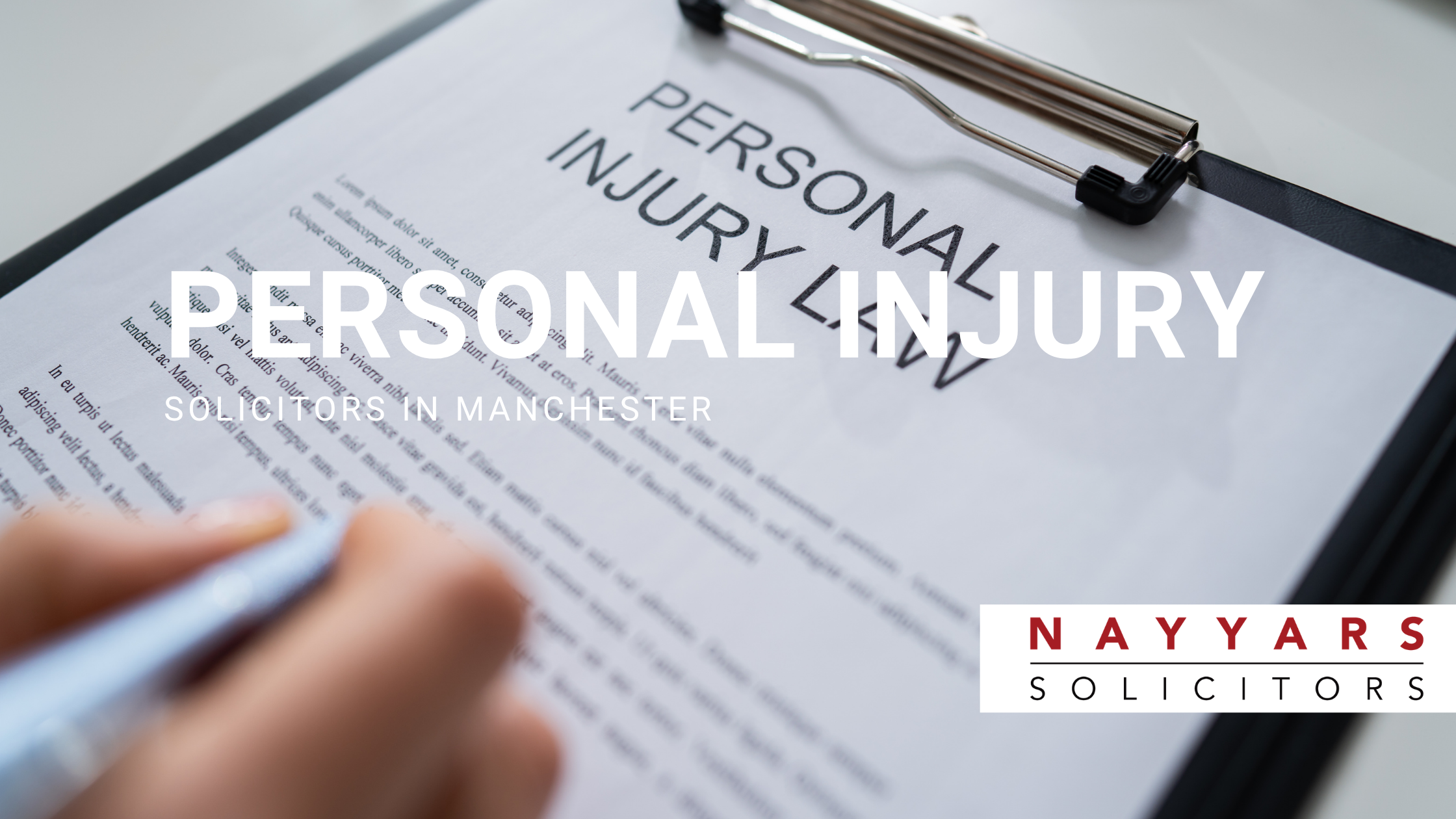 Your Ultimate Guide to Personal Injury Solicitors in Manchester